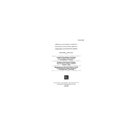 IEC 60050-601 Ed. 1.0 t:1985