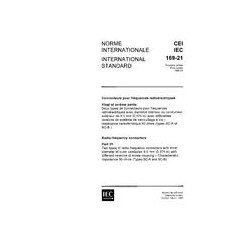 IEC 60169-21 Ed. 1.0 b:1985