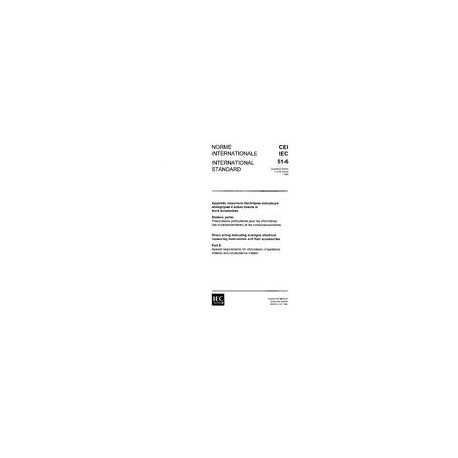 IEC 60051-6 Ed. 4.0 b:1984