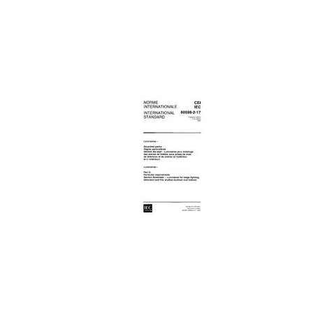 IEC 60598-2-17 Ed. 1.0 b:1984