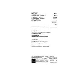 IEC 60554-1 Amd.1 Ed. 1.0 b:1983