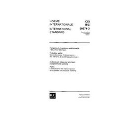 IEC 60574-3 Ed. 1.0 b:1983
