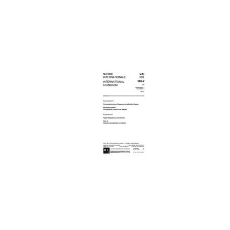 IEC 60169-2 Amd.1 Ed. 1.0 b:1982