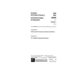 IEC 60564 Amd.1 Ed. 1.0 b:1981