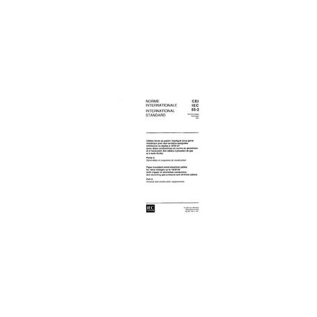 IEC 60055-2 Ed. 1.0 b:1981