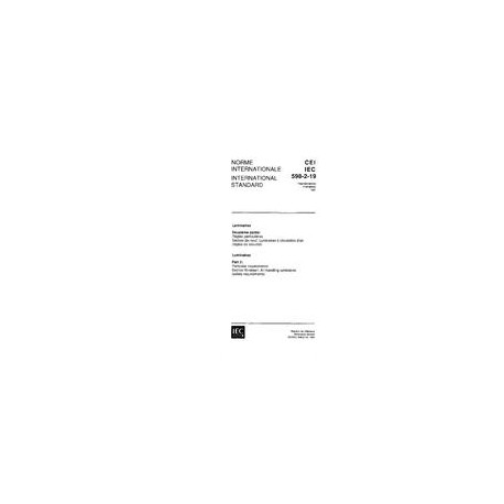 IEC 60598-2-19 Ed. 1.0 b:1981