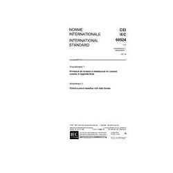 IEC 60524 Amd.1 Ed. 1.0 b:1981
