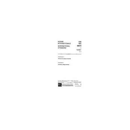 IEC 60618 Amd.1 Ed. 1.0 b:1981