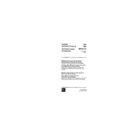 IEC 60510-3-2 Ed. 1.0 b:1980