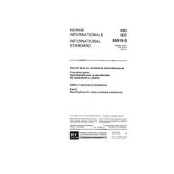 IEC 60519-5 Ed. 1.0 b:1980