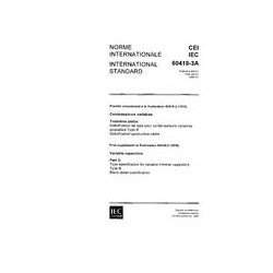 IEC 60418-3A Ed. 1.0 b:1980