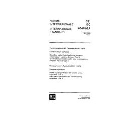 IEC 60418-2A Ed. 1.0 b:1980