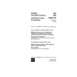 IEC 60510-1A Ed. 1.0 b:1980