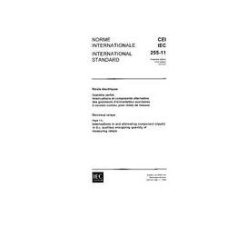 IEC 60255-11 Ed. 1.0 b:1979