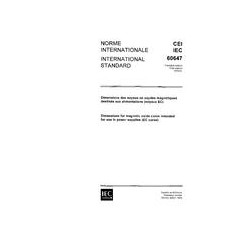 IEC 60647 Ed. 1.0 b:1979
