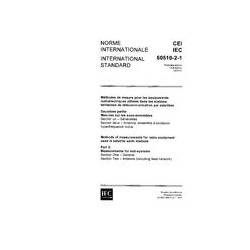 IEC 60510-2-1 Ed. 1.0 b:1978