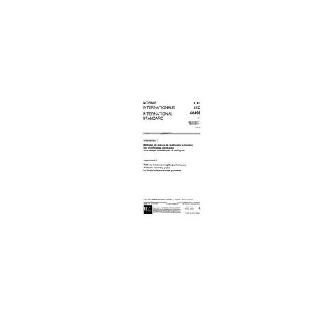 IEC 60496 Amd.1 Ed. 1.0 b:1977