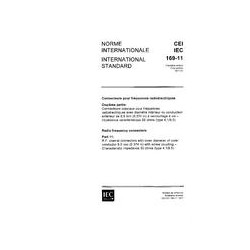 IEC 60169-11 Ed. 1.0 b:1977