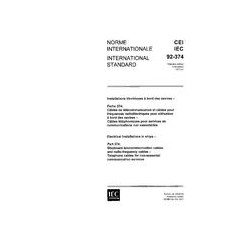 IEC 60092-374 Ed. 1.0 b:1977