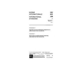 IEC 60258 Amd.1 Ed. 1.0 b:1976