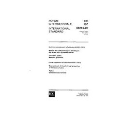 IEC 60235-2D Ed. 1.0 b:1976