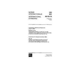 IEC 60130-16 Ed. 1.0 b:1976