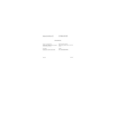 IEC 60169-2 Ed. 1.0 b CORR1:1975