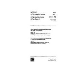 IEC 60151-14 Ed. 2.0 b:1975
