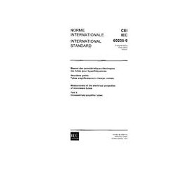IEC 60235-9 Ed. 1.0 b:1975