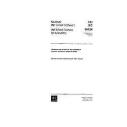 IEC 60524 Ed. 1.0 b:1975