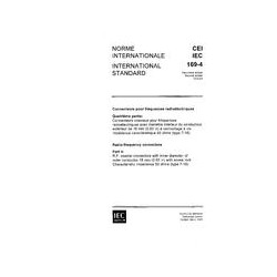 IEC 60169-4 Ed. 2.0 b:1975