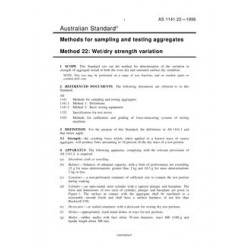 AS 1141.22-1996 [ Superseded ]