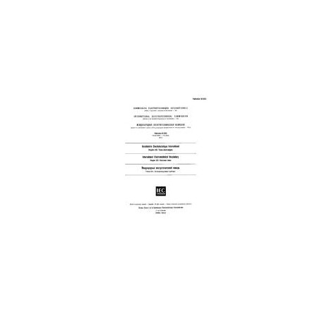 IEC 60050-531 Ed. 1.0 b:1974