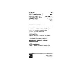 IEC 60235-2A Ed. 1.0 b:1974