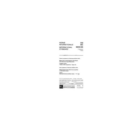 IEC 60235-8A Ed. 1.0 b:1974