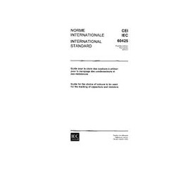 IEC 60425 Ed. 1.0 b:1973