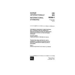 IEC 60388-1 Ed. 1.0 b:1972