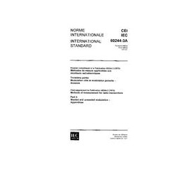 IEC 60244-3A Ed. 1.0 b:1971