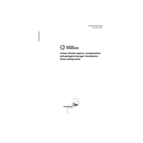 AS ISO 27917:2019