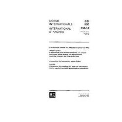 IEC 60130-10 Ed. 1.0 b:1971
