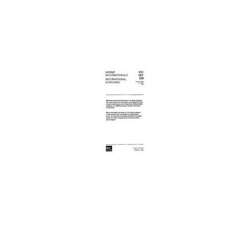 IEC 60250 Ed. 1.0 b:1969
