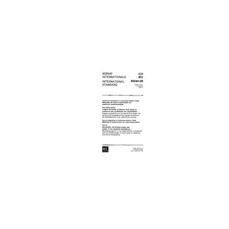 IEC 60244-2B Ed. 1.0 b:1969
