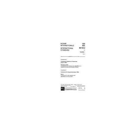 IEC 60130-2 Amd.1 Ed. 2.0 b:1969