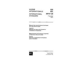 IEC 60151-20 Ed. 1.0 b:1969