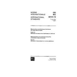 IEC 60151-19 Ed. 1.0 b:1969