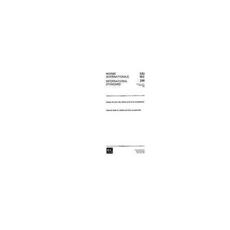 IEC 60230 Ed. 1.0 b:1966