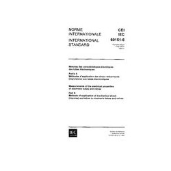 IEC 60151-6 Ed. 1.0 b:1965