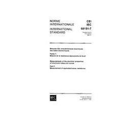 IEC 60151-7 Ed. 1.0 b:1964