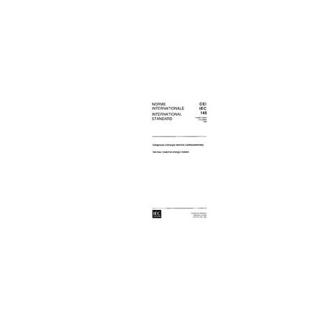 IEC 60145 Ed. 1.0 b:1963
