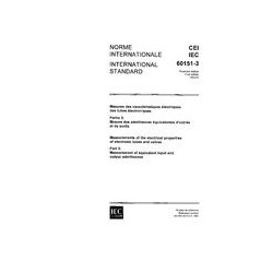 IEC 60151-3 Ed. 1.0 b:1963